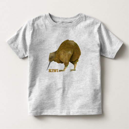Kiwi vogel Nieuw-Zeeland Kinder Shirts (Voorkant)