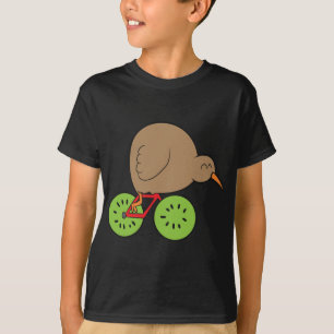 Kiwi Vogel Nieuw-Zeeland Kiwi Vogel en Kiwi Fruit  T-shirt
