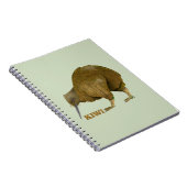 Kiwi vogel Nieuw-Zeeland Notitieboek (Rechterzijde)