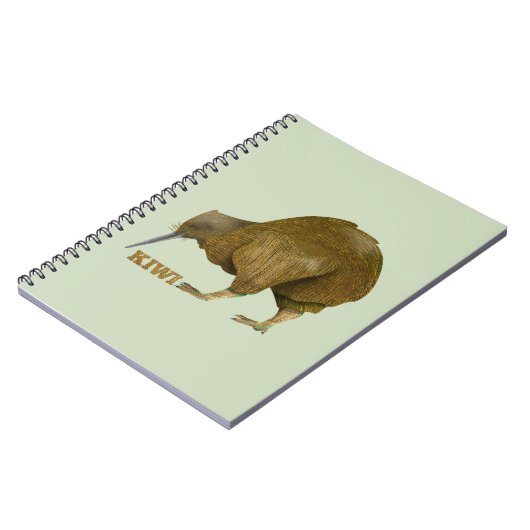 Kiwi vogel Nieuw-Zeeland Notitieboek (Linkerzijde)