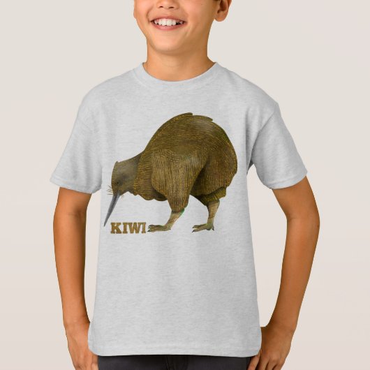 Kiwi vogel Nieuw-Zeeland T-shirt (Voorkant)