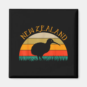 Kiwi Vogel Nz Reizen Nieuw-Zeelander Nieuw-Zeeland Magneet