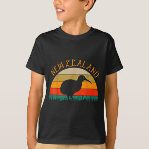 Kiwi Vogel Nz Reizen Nieuw-Zeelander Nieuw-Zeeland T-shirt