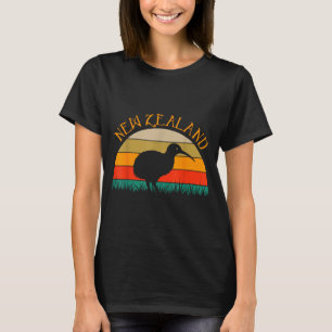 Kiwi vogel nz reizen Nieuw-Zeelander Nieuw-Zeeland T-shirt
