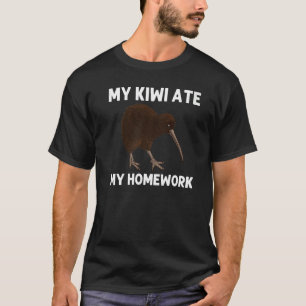 Kiwi-vogel voor kinderen Jongens Wilde Dier Nieuw- T-shirt