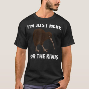 Kiwi-vogel voor mannen Wildlife Dierlijk Nieuw-Zee T-shirt