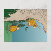 Kiwi Vogelrots klimmen Briefkaart (Voorkant)