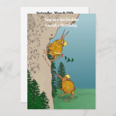 Kiwi Vogelrots klimmen Kaart (Voorkant / Achterkant)