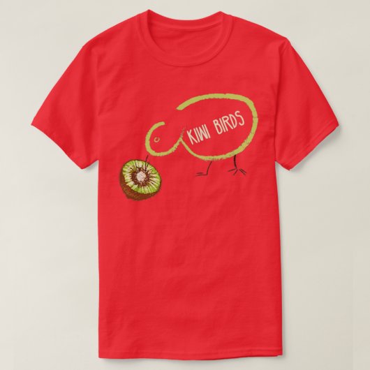 Kiwi-vogels Kiwi-vogels T-shirt (Design voorkant)