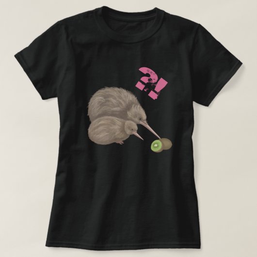 Kiwi-vogels T-shirt (Design voorkant)