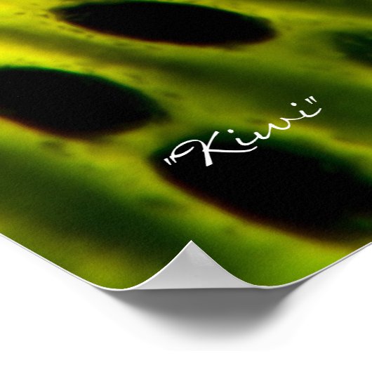 Kiwi Wall Art Poster (Hoek)