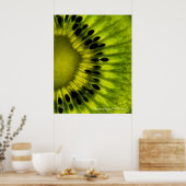 Kiwi Wall Art Poster (Keuken)