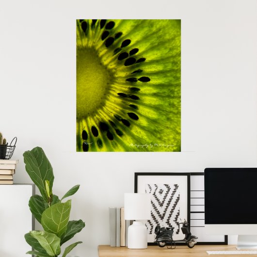 Kiwi Wall Art Poster (Thuiskantoor)