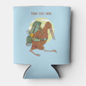 Kiwi wandelen tramping blikjeskoeler (Voorkant)