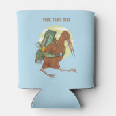 Kiwi wandelen tramping blikjeskoeler (Achterkant)