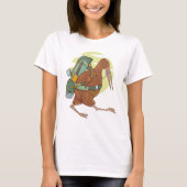 Kiwi wandelen tramping t-shirt (Voorkant)
