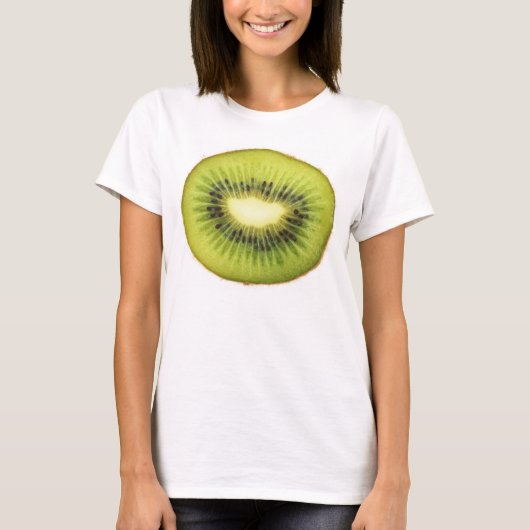 Kiwi Women's Hanes Nano T-Shirt (Voorkant)