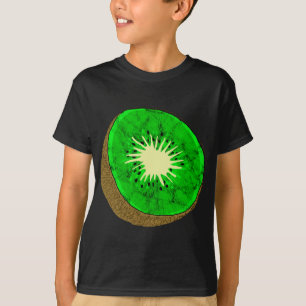 Kiwi Zomer Tropische Exotische Zure Fruit Vegetari T-shirt