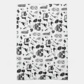 kiwi zomerpatroon TRANS Theedoek (Verticaal)