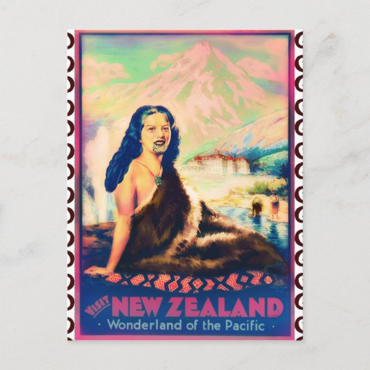 kiwiana-briefkaart briefkaart (Voorkant)