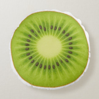 Kiwifruit Round Pillow Rond Kussen