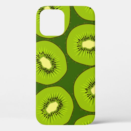 Kiwi's: donkergroen. Case-Mate iPhone case (Achterkant)