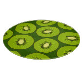 Kiwi's: donkergroen. snijplank (Hoek)