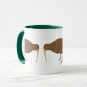 Kiwis Keramische Mok (Voorkant links)