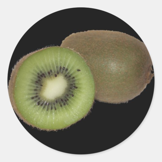 Kiwis Ronde Sticker (Voorkant)