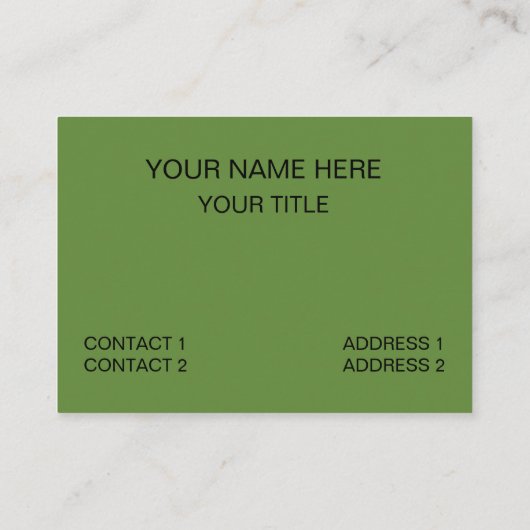 Kiwi's Verse vruchten Visitekaartje (Achterkant)