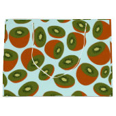 Kiwivruchten Pattern Groot Cadeauzakje (Voorkant)
