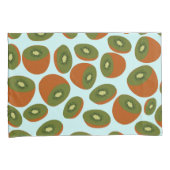 Kiwivruchten Pattern Kussensloop (Voorkant-Rechts)