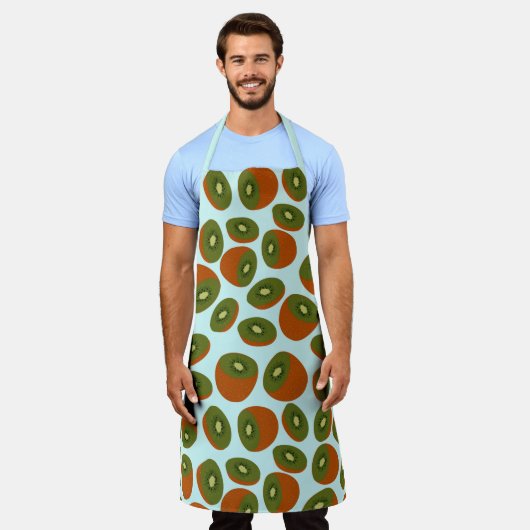 Kiwivruchten Pattern Schort (Gedragen)