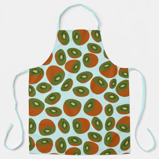 Kiwivruchten Pattern Schort (Voorkant)