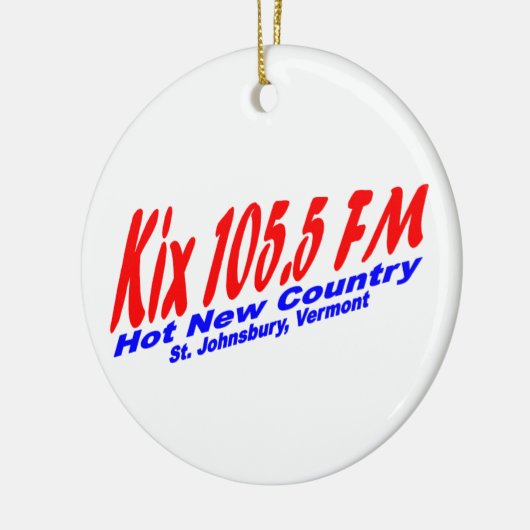 Kix 105,5 FM Ornament (Links)