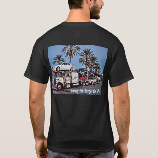 KIX Car Haul Graphix "California Dreamweaver" T-shirt (Achterkant)