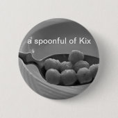 Kix-granen Ronde Button 5,7 Cm (Voorkant)