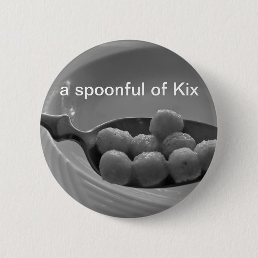 Kix-granen Ronde Button 5,7 Cm (Voorkant)