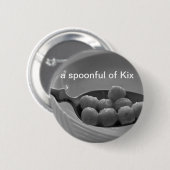Kix-granen Ronde Button 5,7 Cm (Voorkant /achterkant)