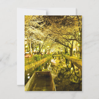 Kiyamachi Street in Sakura Glow Briefkaart