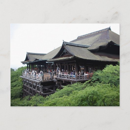 Kiyomizu dera III Briefkaart (Voorkant)