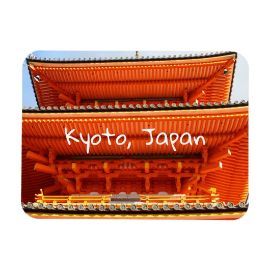 Kiyomizu-dera tempel, Kyoto, Japan Magneet (Horizontaal)