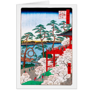 Kiyomizu Hall, Shinobazu Pond Hiroshige Fine Art