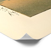 Kiyomizu Hall Ueno door Kawase Hasui Poster (Hoek)