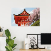 Kiyomizudera Poster (Thuiskantoor)