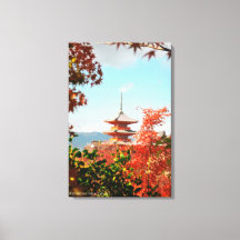 Kiyomizudera Tempel Heiligtum Herfst Japan Reizen