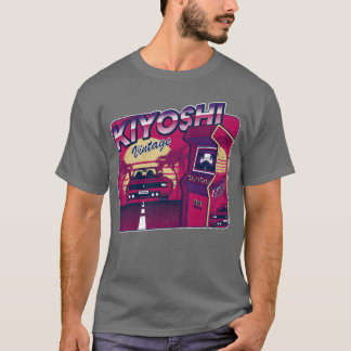 Kiyoshi Gepersonaliseerde Vintage Gamer 80s 90s T-shirt