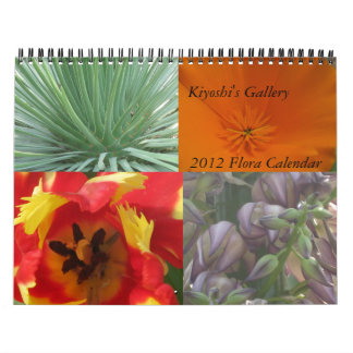 Kiyoshi's Gallery Flora Calendar 2012 Kalender