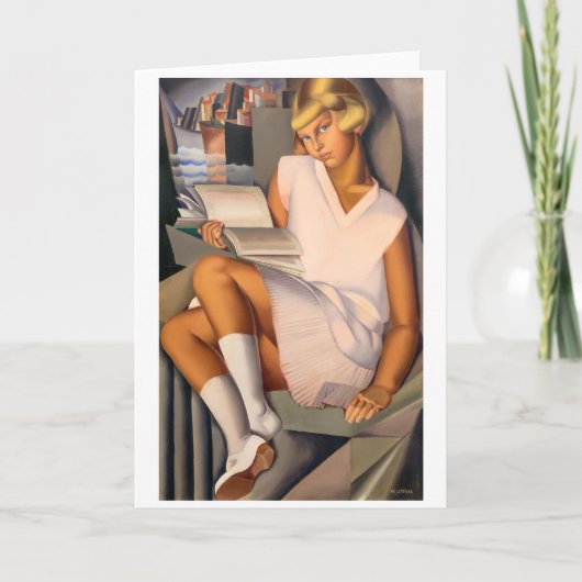 Kizette en Roos | Tamara de Lempicka | Kaart (Voorkant)