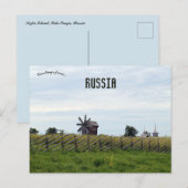 Kizhi Island Lake Onega Rusland Briefkaart (Voorkant / Achterkant)